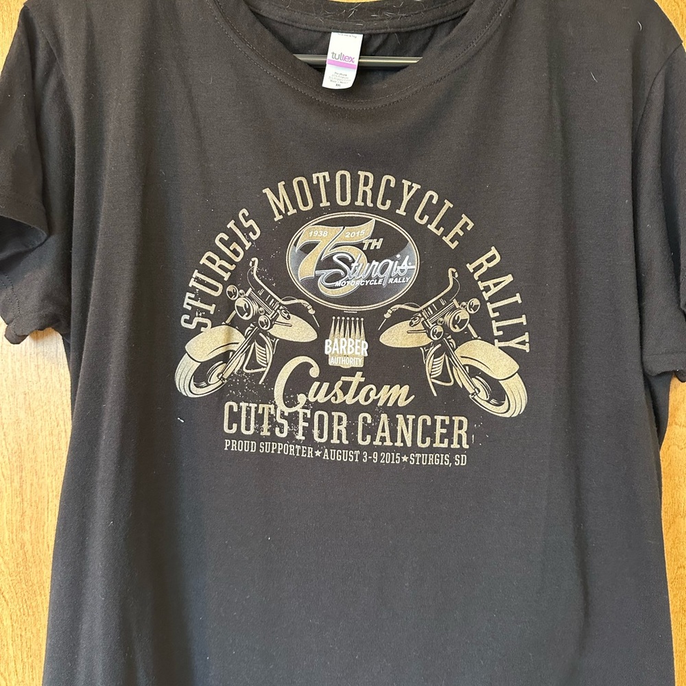 Black Sturgis Motorcycle Rally T-Shirt